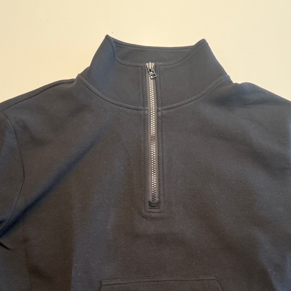 Devon Windsor Black Quarter-Zip Pullover - image 2